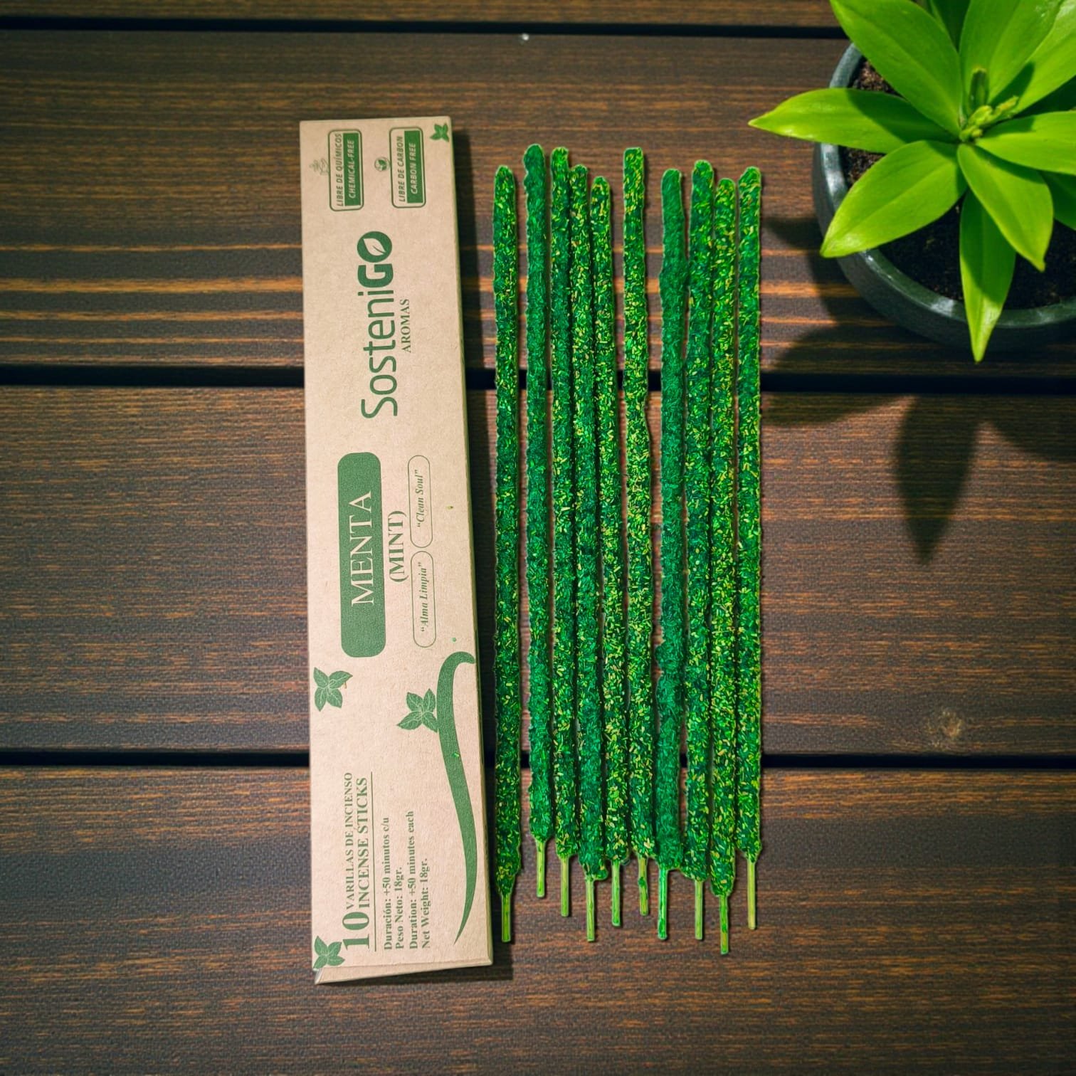 Incienso Ecológico de Menta - Imagen 4
