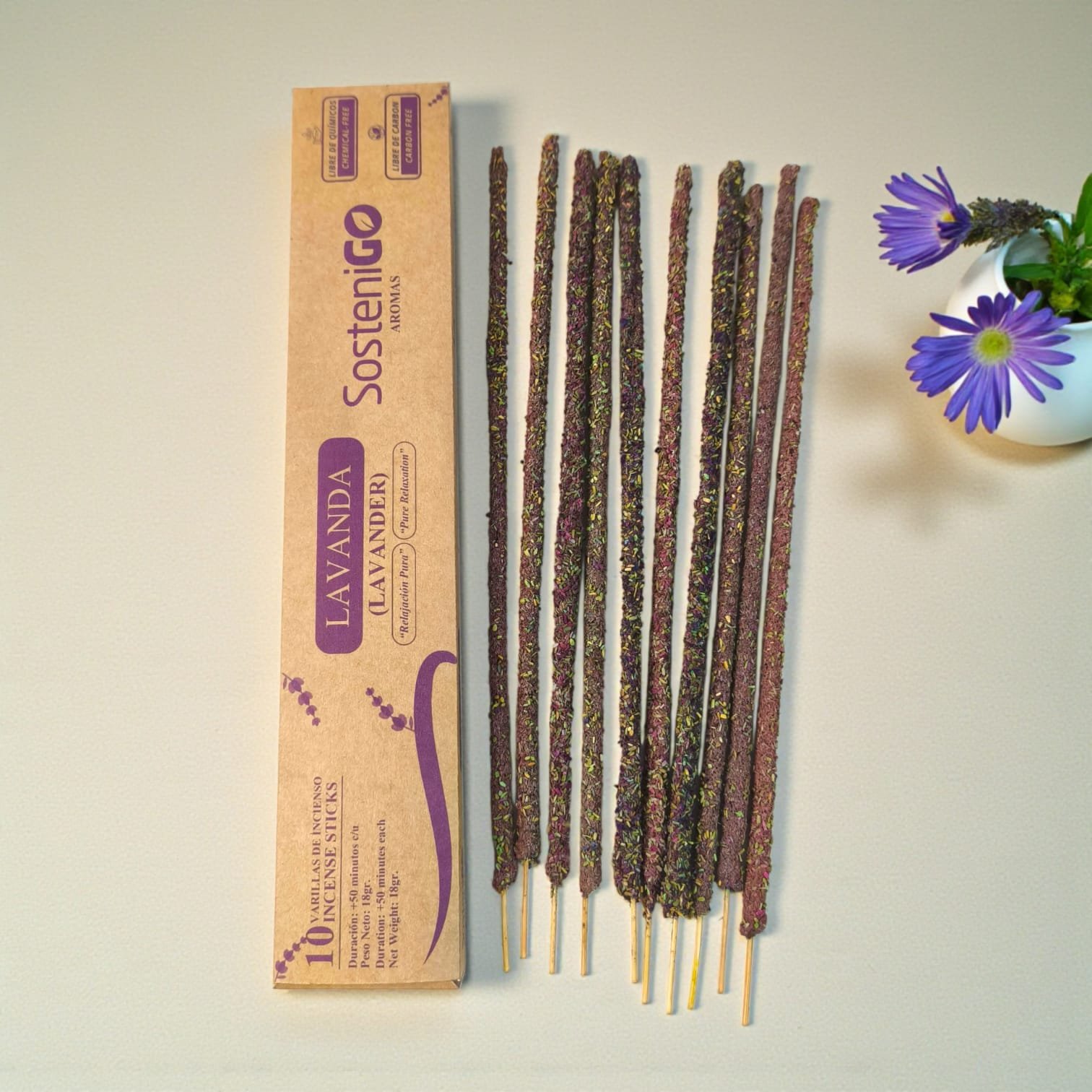 Incienso Ecológico de Lavanda - Imagen 2